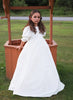 Little Tempest Scalloped Ivory Gown