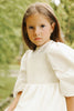 Little Tempest White Smocked Gown