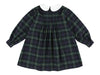 Morley Girls Grace Bleu Dress with white collar