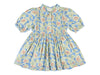 Morley Girls Henry Bleu Dress Long with collar