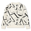 Karl Lagerfeld Kid Sweatshirt with Karl Allover Print