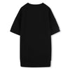 Karl Lagerfeld Girls Black Rhinestone Logo Dress