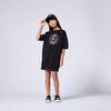 Karl Lagerfeld Girls Black Rhinestone Logo Dress