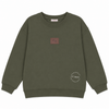 Calla Lili Boy Stamp Green Sweatshirt.