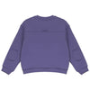 Calla Lili Girl with Embroidery Purple Sweatshirt.