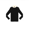 Little Parni Logo Turtleneck Black Long Sleeve K441