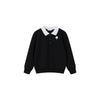 Coco Blanc Black Polo Sweatshirt