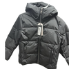 Bomboogie Padded Hood Real Down Black Coat