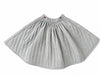 Calla Lili Girl Quilted Taupe Skirt.