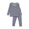 Bonjoy Long Sleeve Stripe Cobalt Pajama Set FINAL SALE