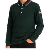 Colmar Long Sleeves Piquet Seaweed Polo