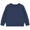 Calla Lili Boy Knit Round Neck Blue Sweater.