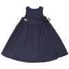 Calla Lili Girl Wrap Blue Dress.