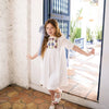 Sweet Threads Denika Dress White