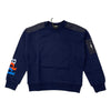 ADD Crewneck Deep Water Sweatshirt with Logo
