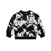 Rooie and Friends Free Art Black White Sweatshirt