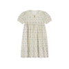 Madeleine Girls Shortsleeve Buttermilk Floral Dress