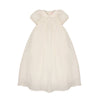 Little Tempest Taffeta Peter Pan White Gown