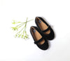 Ba & Na Black Velvet Mary Jane Slipper