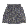Farren and Me Denim Navy Liberty Print Skirt.