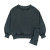 Farren & Me Washed edge Washed Black Sweatshirt