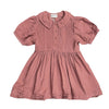Morley Girls Strawberry Henna Dress Long with collar