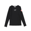 Little Parni Girls Est Long Sleeve Black Tshirt K510