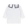Madeleine Girl Longsleeve White Sailor Tee