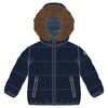 Colmar Baby Navy Jacket with Synthetic Detacheable Edge Hood