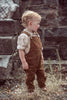 Coco Blanc Long Corduroy Tan Overalls