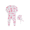 Little Parni Toile  Ivory/Pink Stretchy PJ96