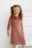 Pouf Velour Varsity Dusty Rose Nightgown FINAL SALE