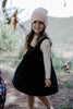 Retrokid Vivienne Girls Black Velvet Dress