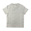 DKNY Boys Allover Print Logo Short Sleeves Tee-Shirt Light Gray