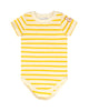 Little Parni Wide Striped Yellow/Ivory Onesie K617