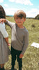 Calla Lili Boy Knit Round Neck Taupe Sweater