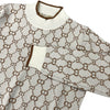 Twinset Mockneck Papiro/ Micro Logo Camel Sweater