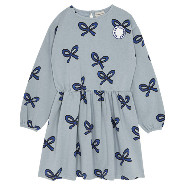 The Campamento Kid Bow Sweatshirt - Blue – Macaroni Kids