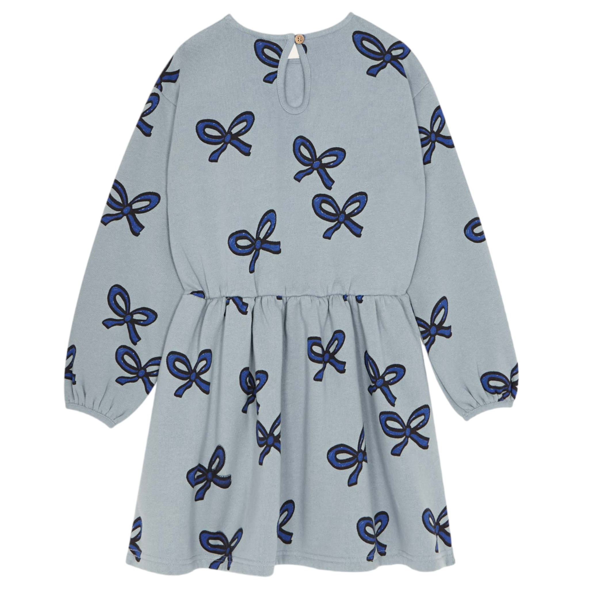 The Campamento Kid Bow Sweatshirt - Blue – Macaroni Kids