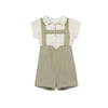 Madeleine Boys Cream/Sage 2 Piece Set