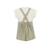 Madeleine Boys Cream/Sage 2 Piece Set