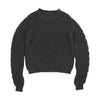 Urban Edge Chunky Knit Grey Crewneck
