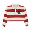 Urban Edge Striped Rugby Red Striped Tee