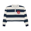 Urban Edge Striped Rugby Navy Striped Tee