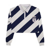 Urban Edge Striped Rugby Navy/White Tee