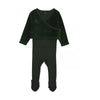 Ann of Nan  Green Footie w/ Wrap