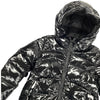 Colmar Girls Quilted Black Hooded Coat