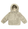 Colmar Synthetic Baby Fur Hooded Canapa Jacket