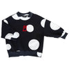 Minikid Black & White Dots Sweatshirt