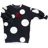 Minikid Black & White Dots Dress